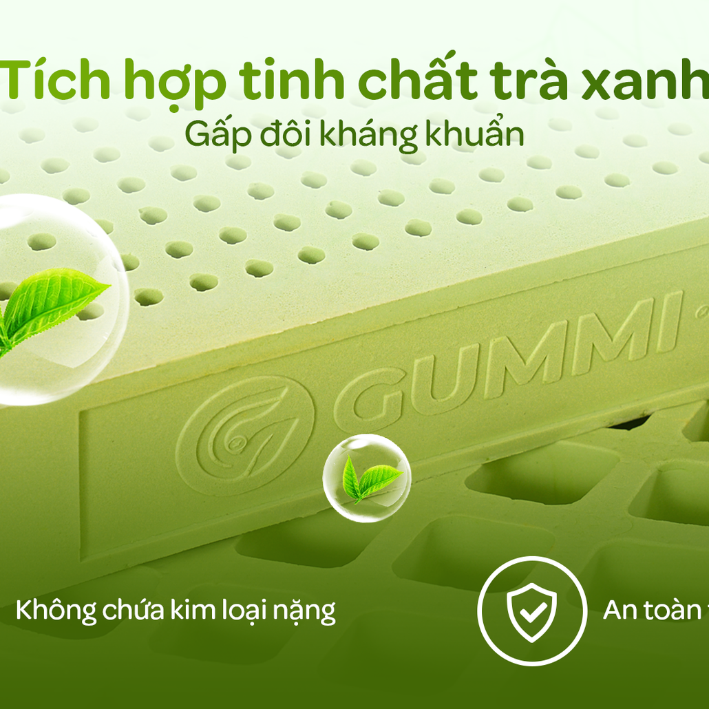 Công nghệ kháng khuẩn kép – Ngủ sạch, khỏe, lành tính