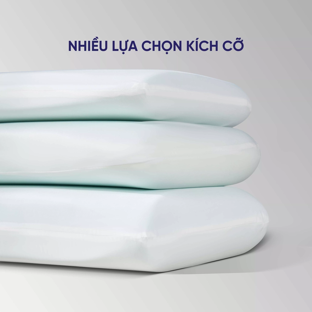 Gối bông Goodnight Poppy ngoại cỡ, êm ái, thoáng mát