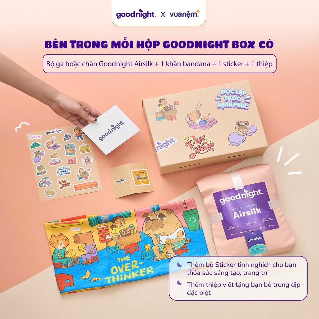 BÊN TRONG MỖI GOODNIGHT BOX CÓ GÌ?