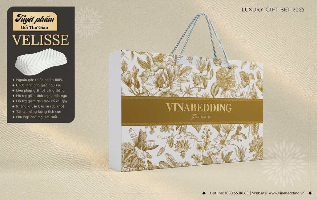 Gối Vinabedding Velisse - Công dụng