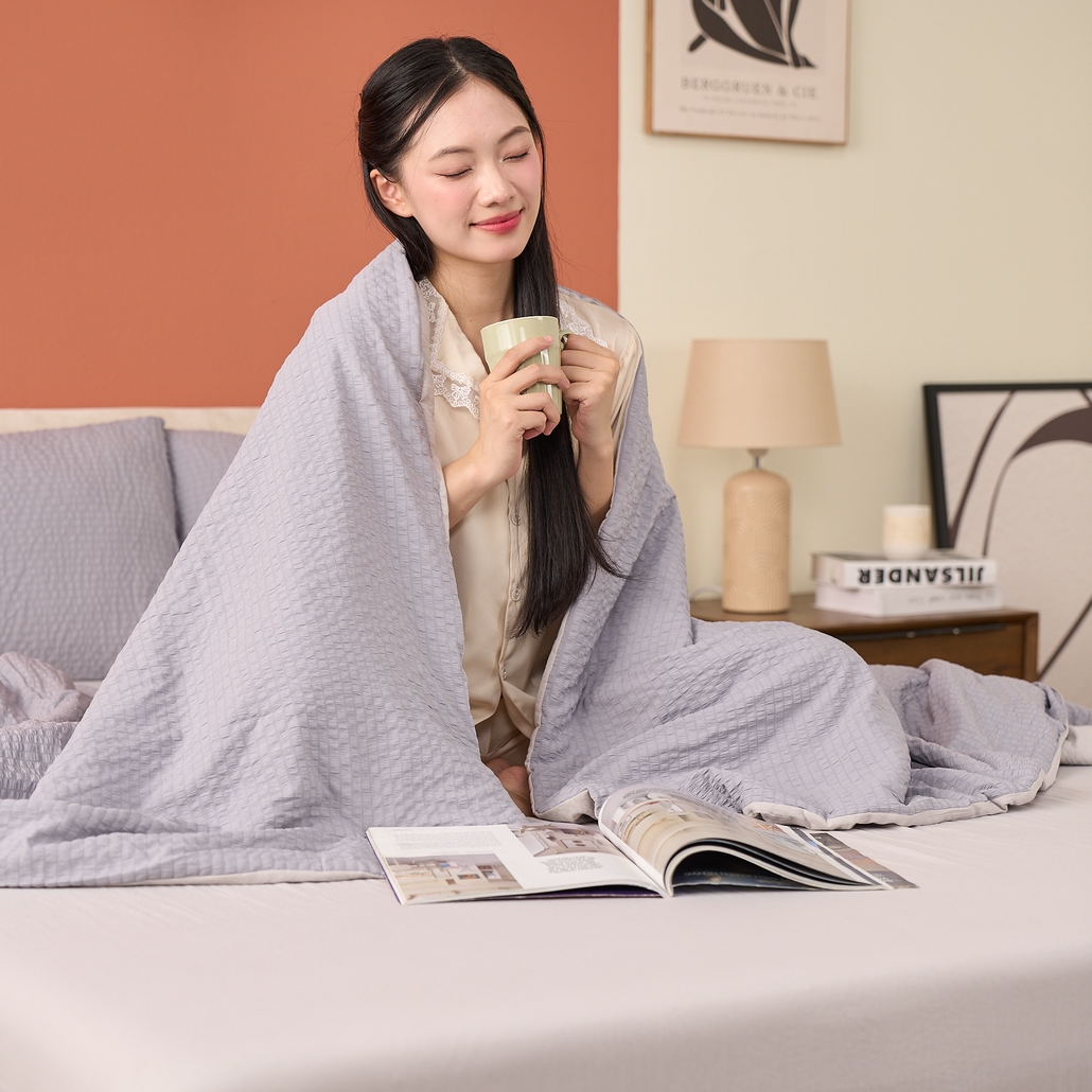 1 chiếc chăn mang lại 2 trải nghiệm khác biệt