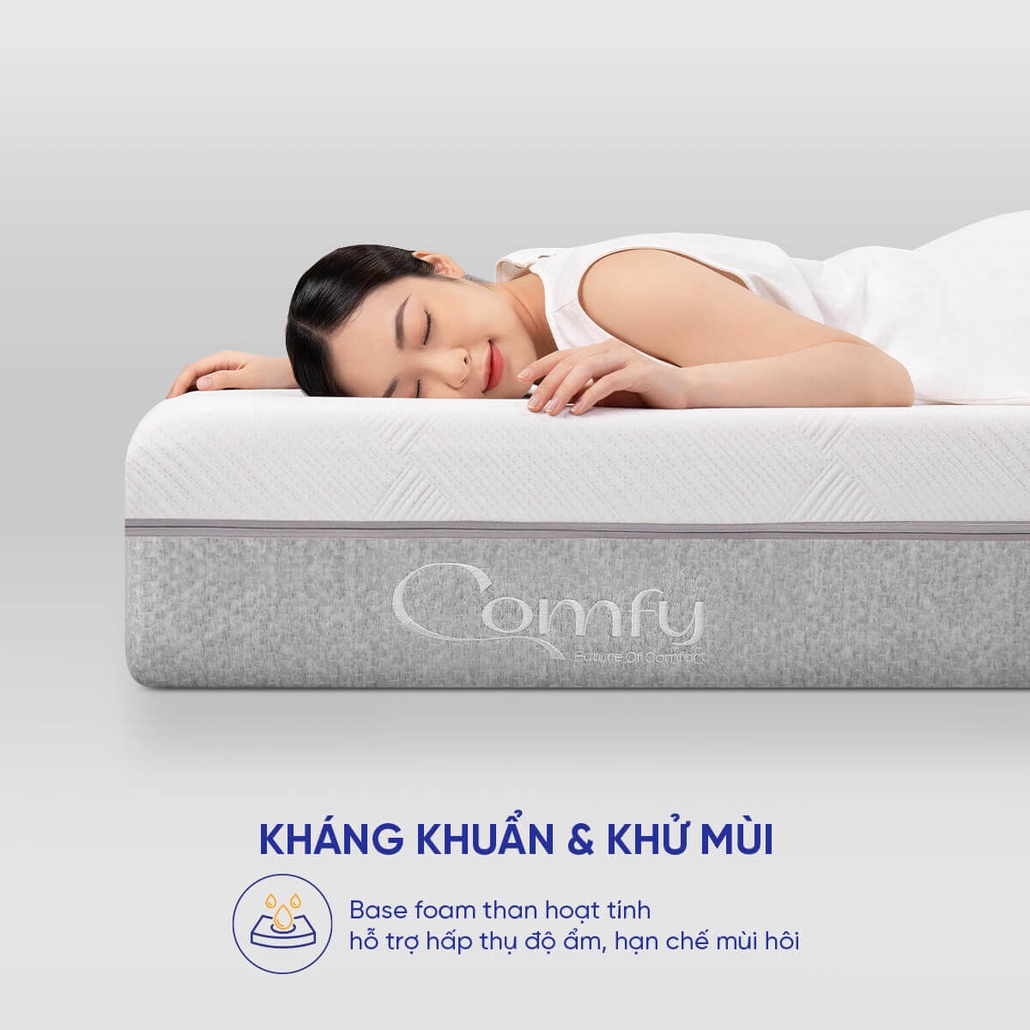 Ngủ sạch khuẩn, không lo mùi hôi hay ẩm mốc