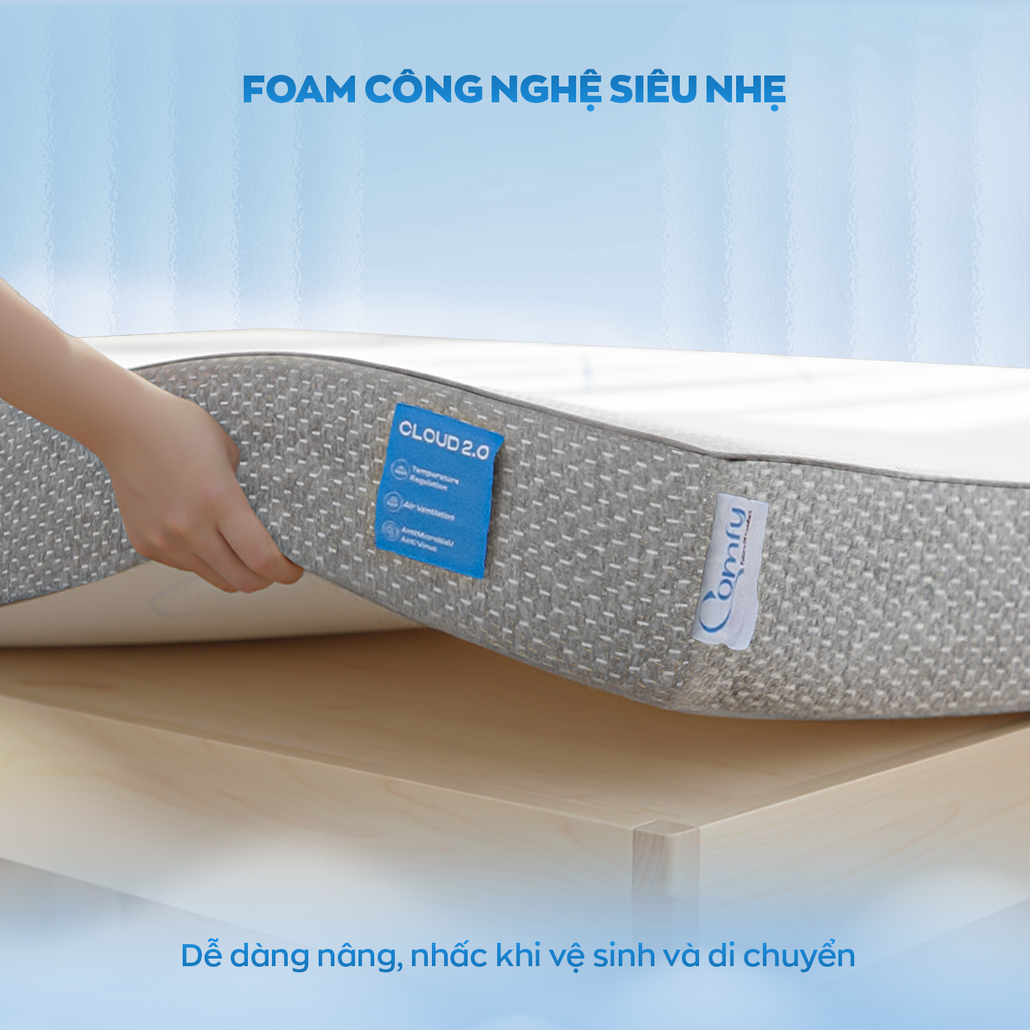 comfy cloud 2.0 nhẹ vượt trội