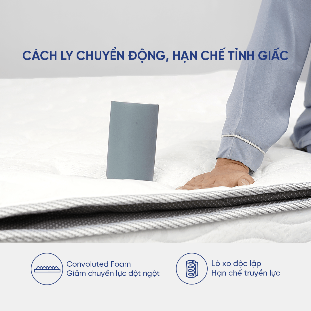 cách ly chuyển động, hạn chế tỉnh giấc