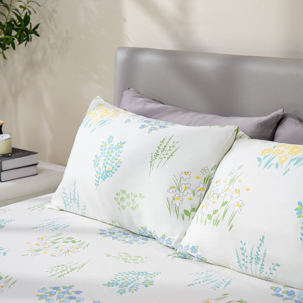 Bộ ga chun tencel Amando Celia 4 chi tiết