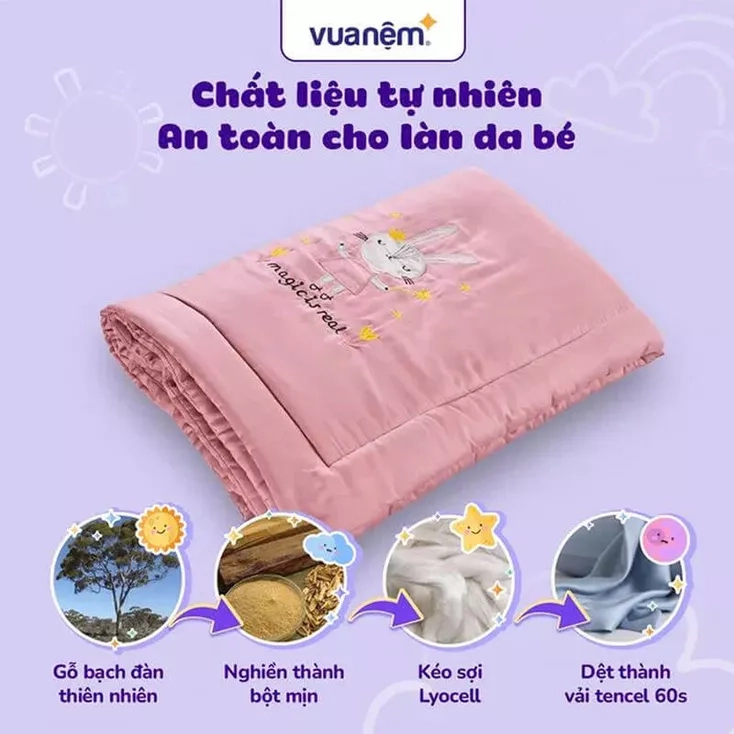 Vì sao bé cần chăn ga gối riêng?