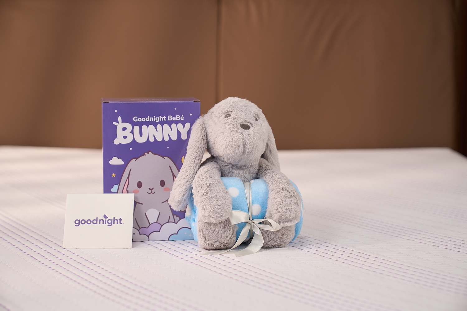 Thỏ Bông Goodnight Bebé Bunny – Người bạn mềm mại cho giấc ngủ của bé