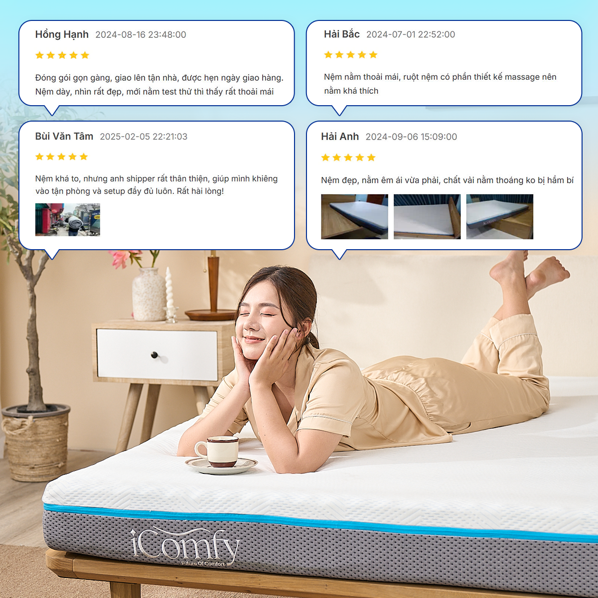 lý do nên chọn vua nệm