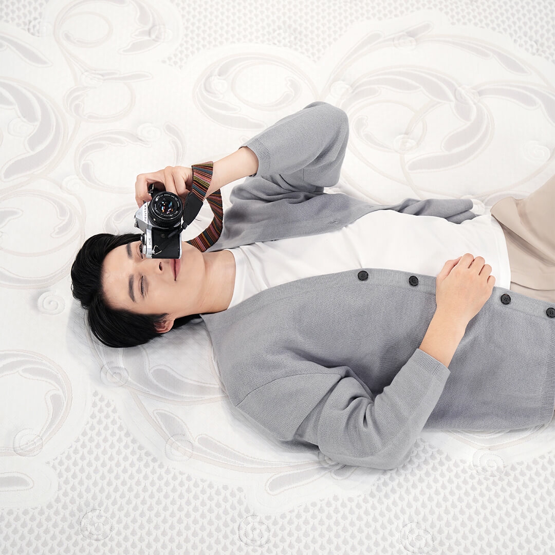 Nệm lò xo Dunlopillo Cambridge Luxe êm ái, nâng đỡ 5 vùng cơ thể, cách ly chuyển động