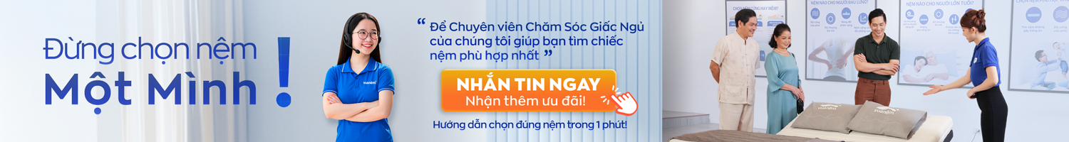 Liên hệ tư vấn Vua Nệm qua Zalo