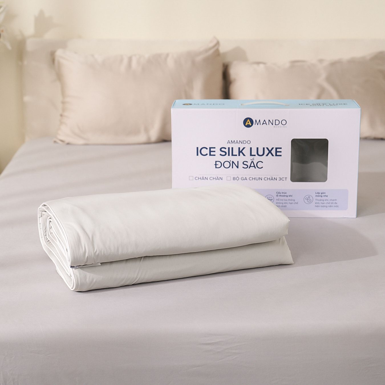 Chăn làm mát Amando Ice Silk Luxe HT