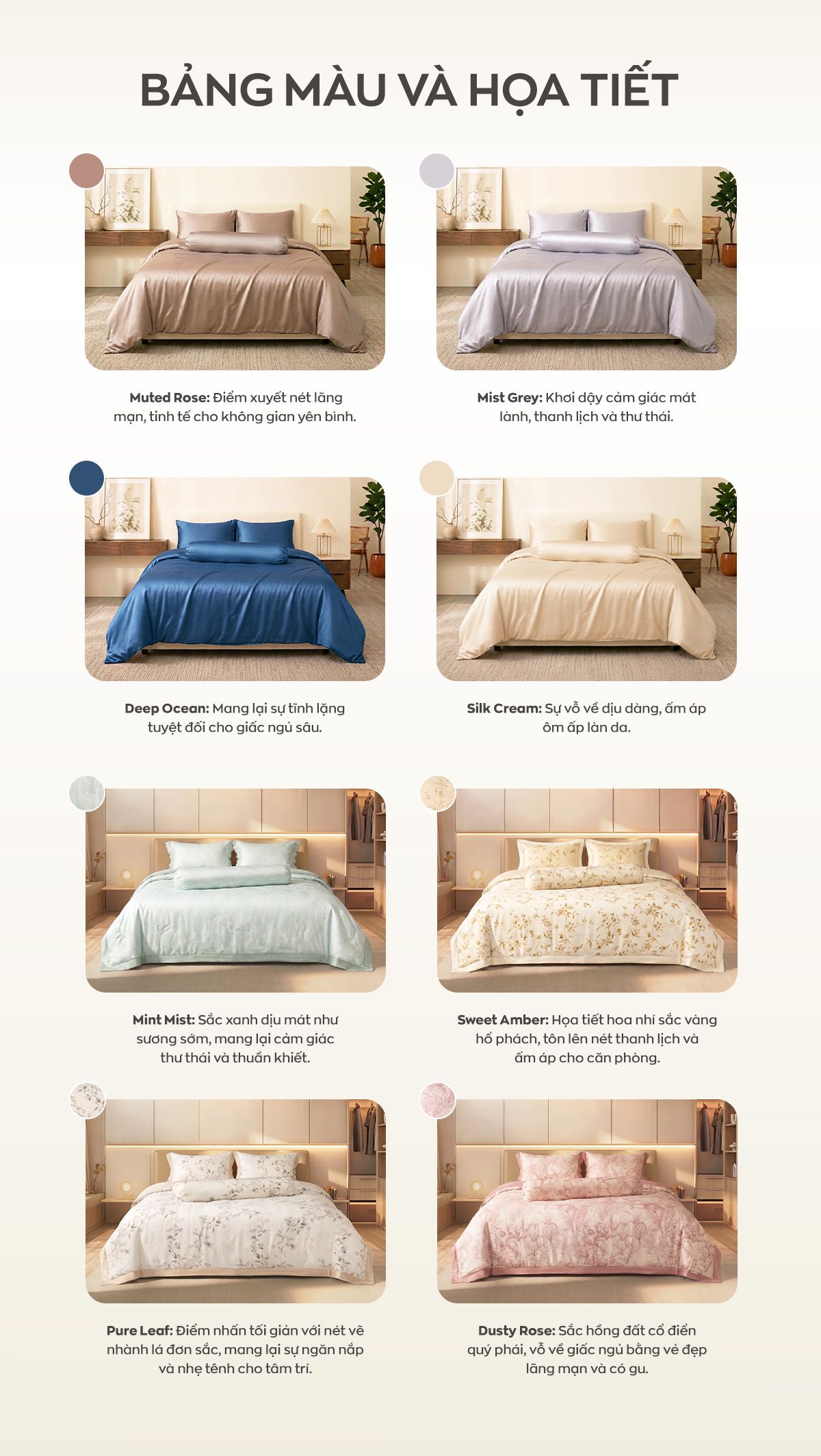 Vỏ gối nằm Amando Wellness Tencel Luxe 6