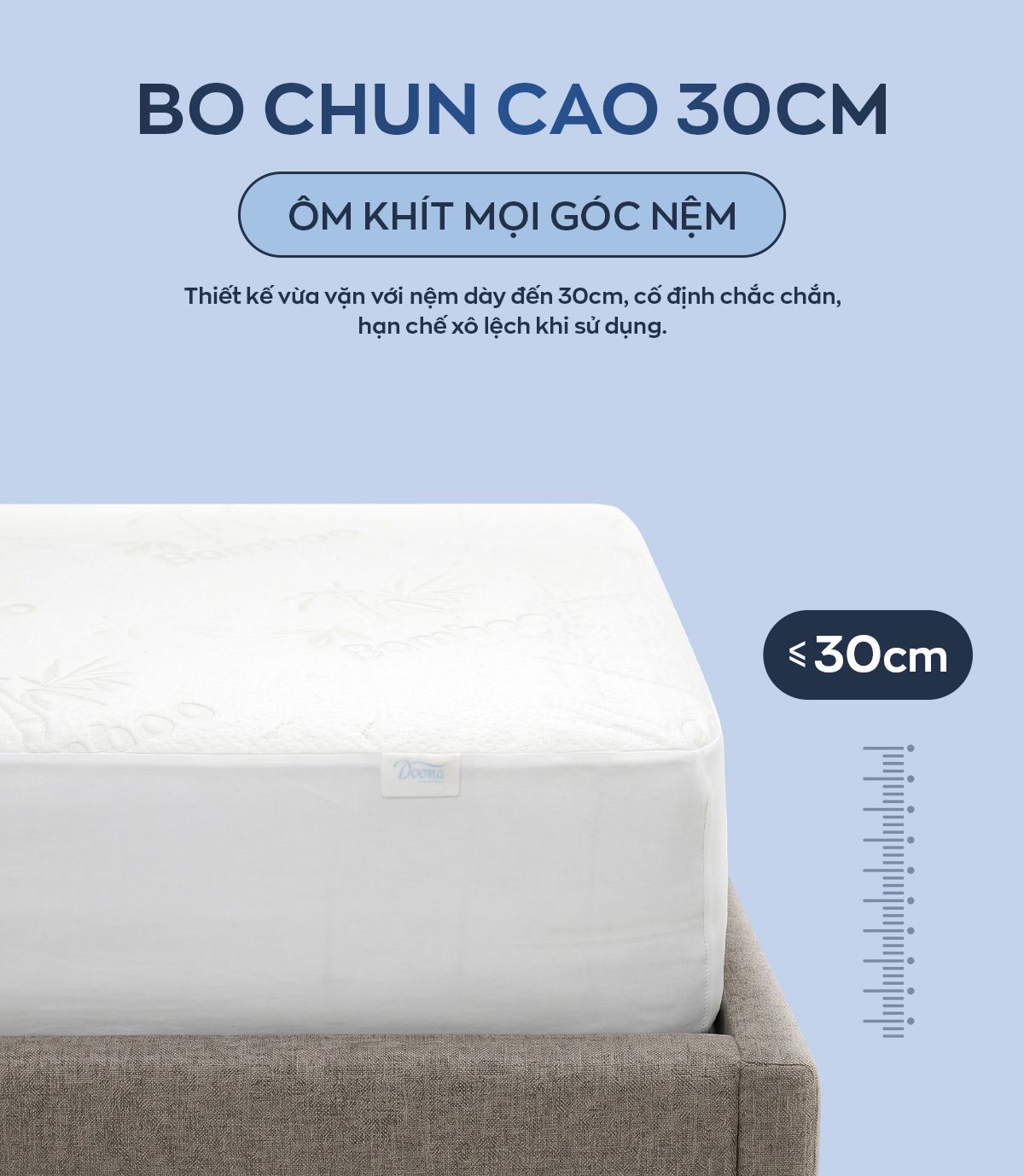 Ga chống thấm làm mát Doona Bamboo 14