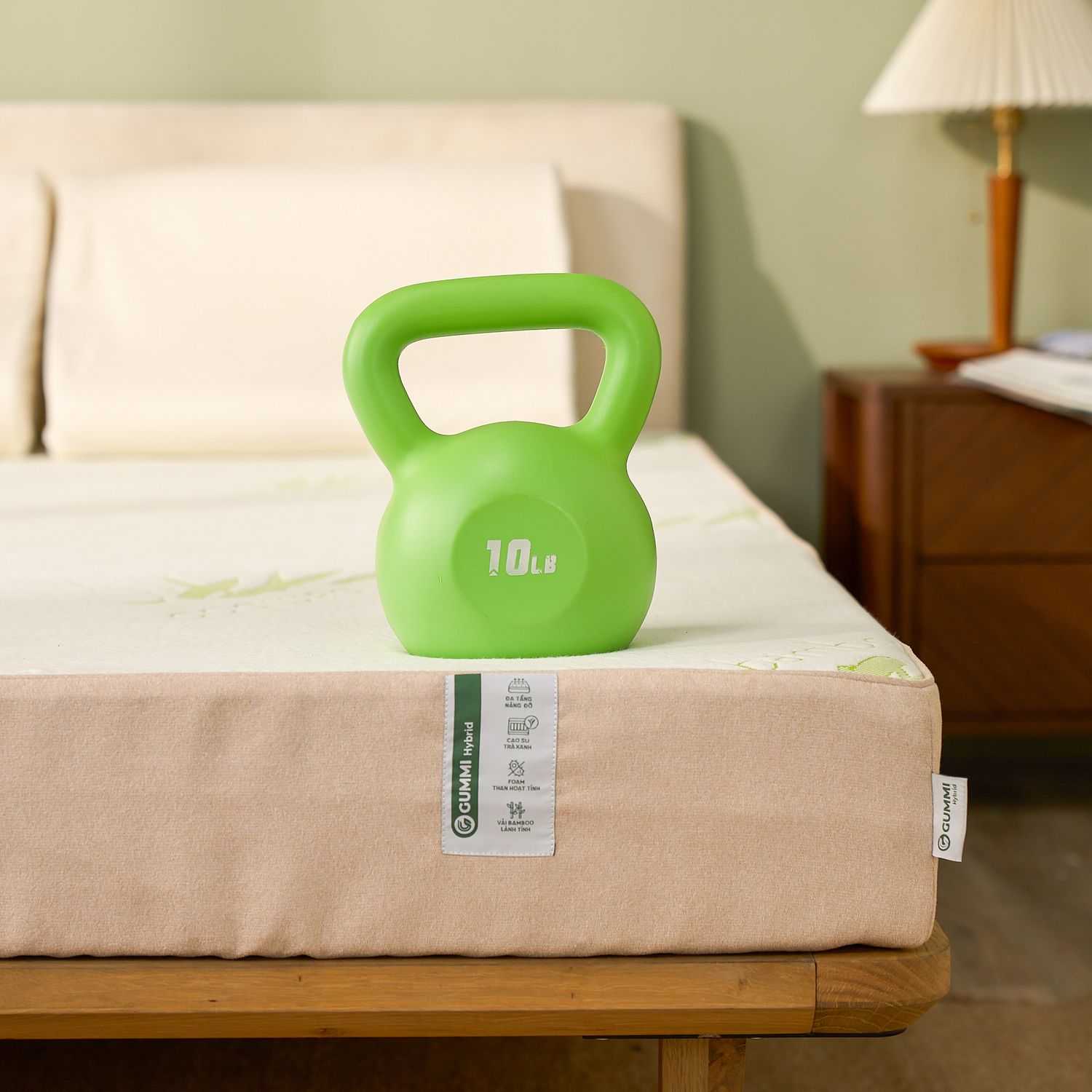 Cao su trà xanh Gummi Hybrid