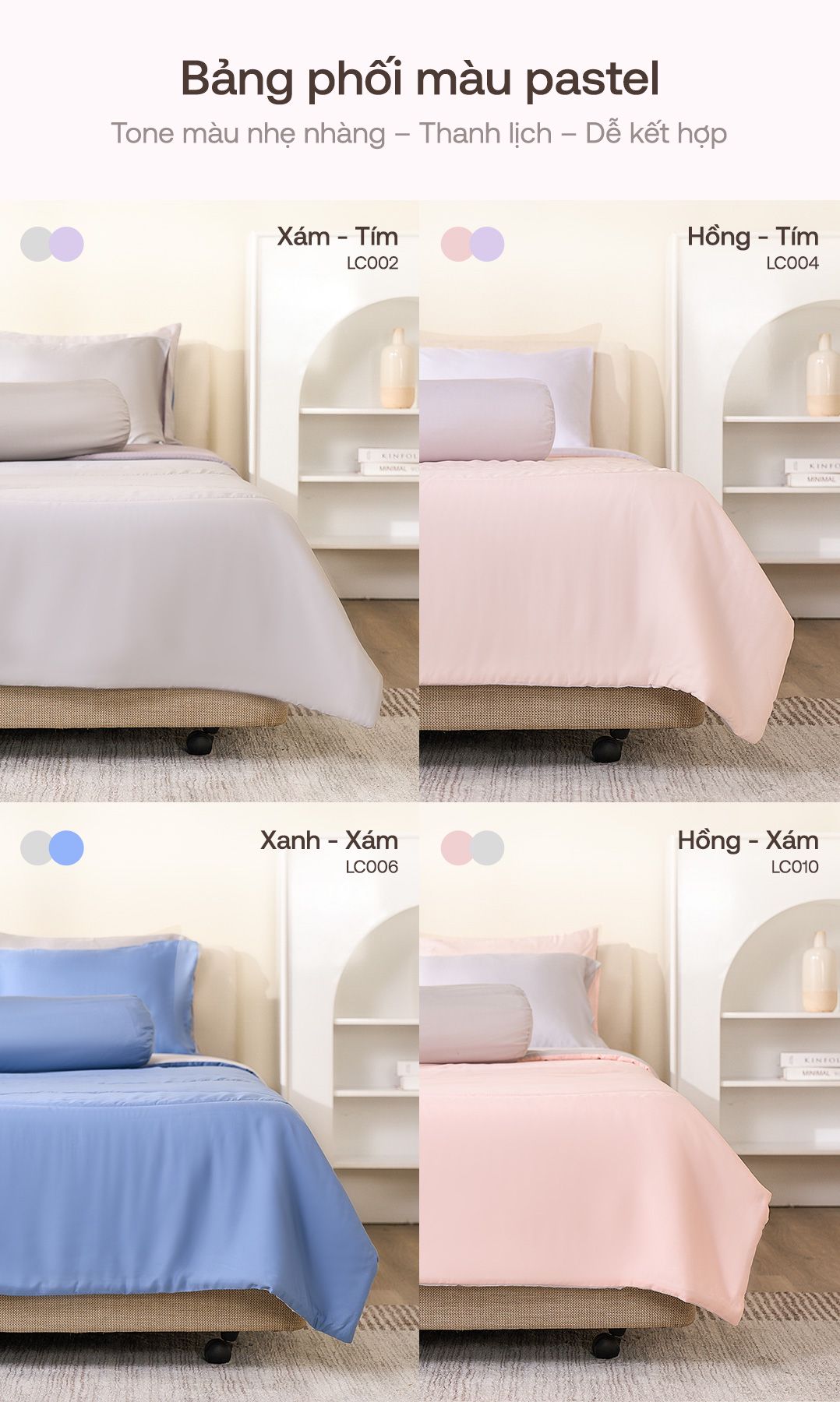 Bộ ga chun 4CT Amando Lyocell Standard 5