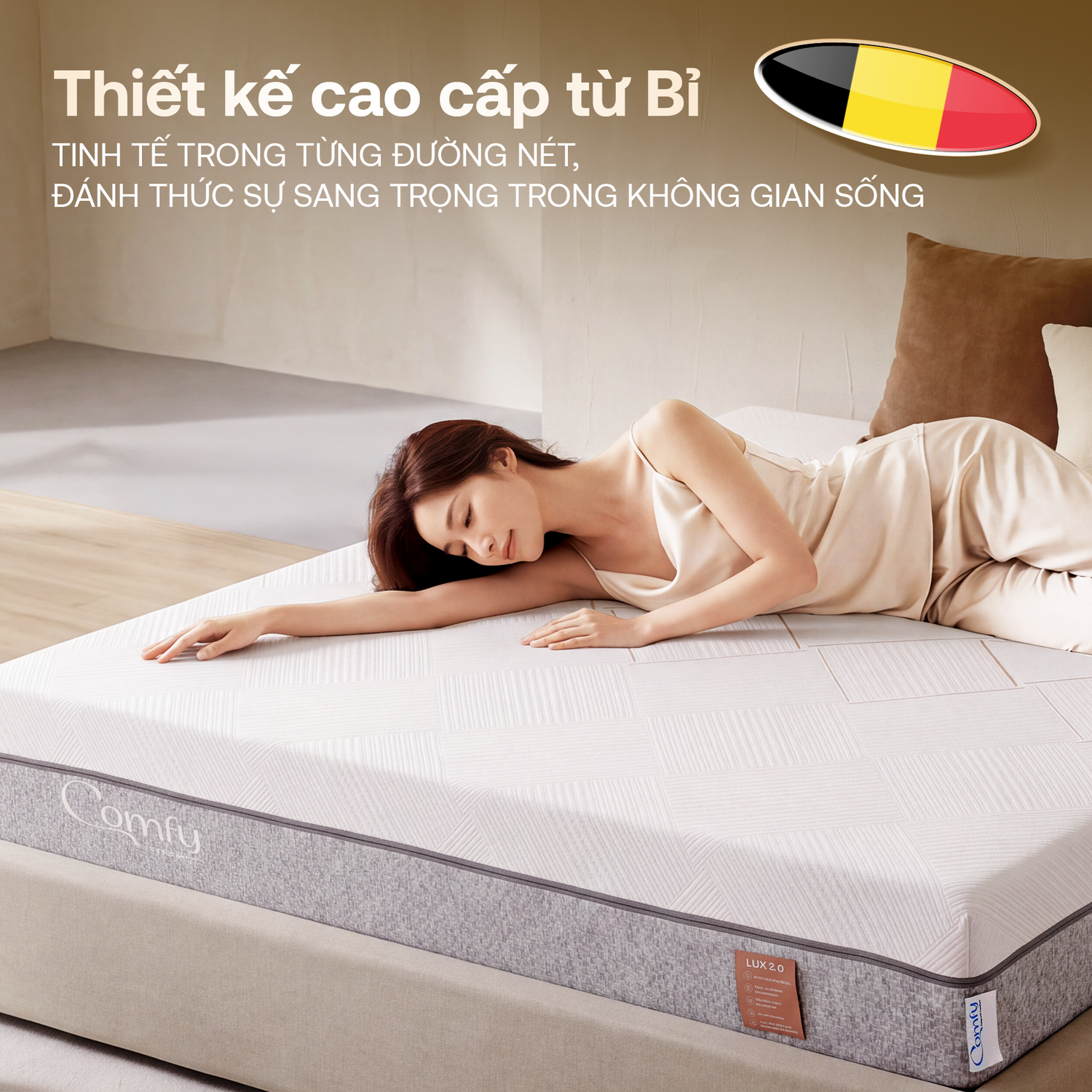 Hình ảnh giới thiệu nệm foam Comfy Lux 2.0 - 9