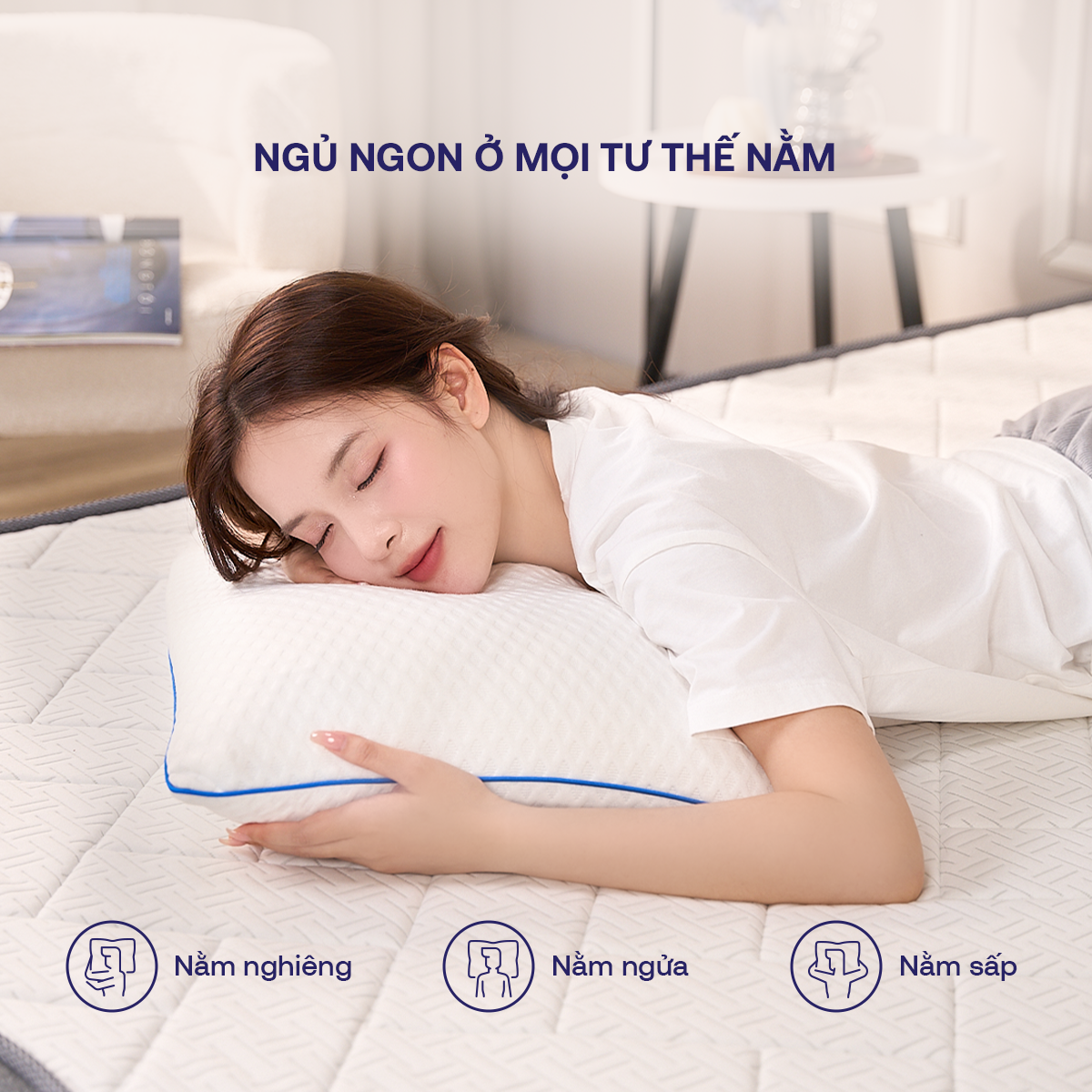 Ngủ ngon ở mọi tư thế