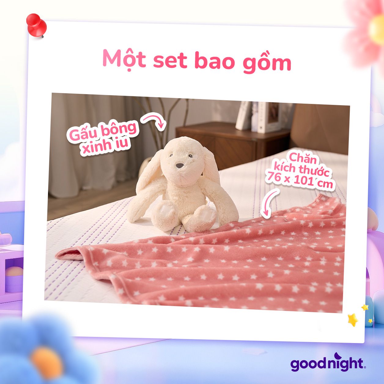 Bộ quà tặng xinh xắn – Trang trí đẹp, tặng quà ý nghĩa