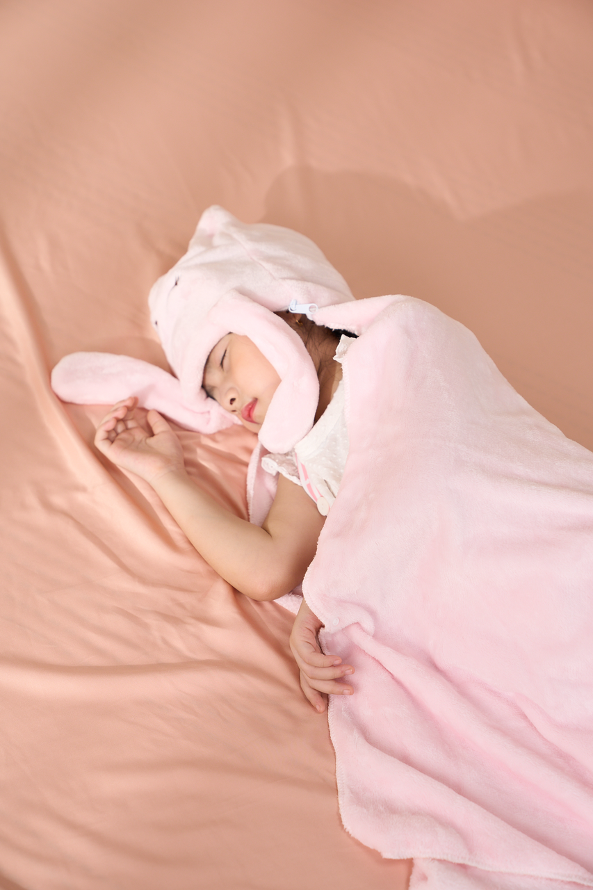 Chất liệu mềm mịn của túi chăn Nunu Petit Nap Buddy