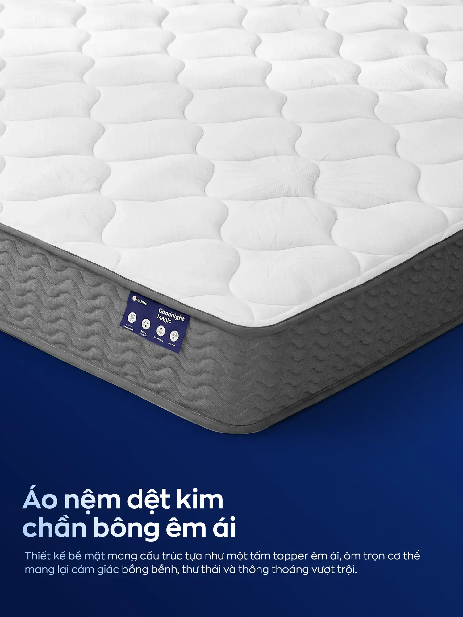 Nệm lò xo Amando Goodnight Magic 5