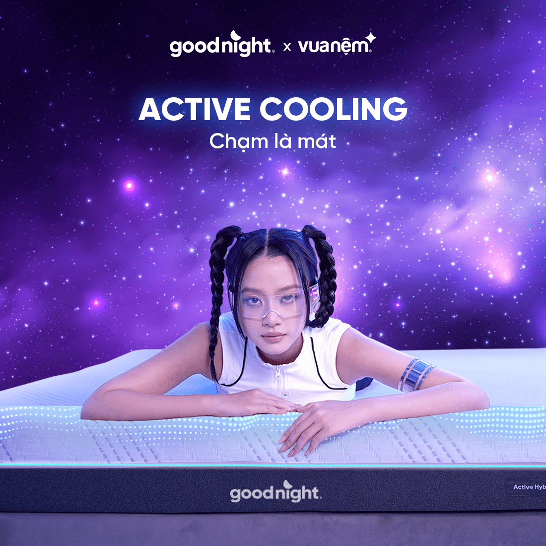 Công nghệ Active Cooling - Chạm là mát
