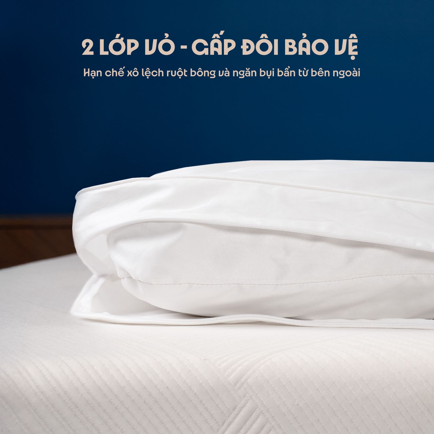 Cấu tạo vỏ áo gối