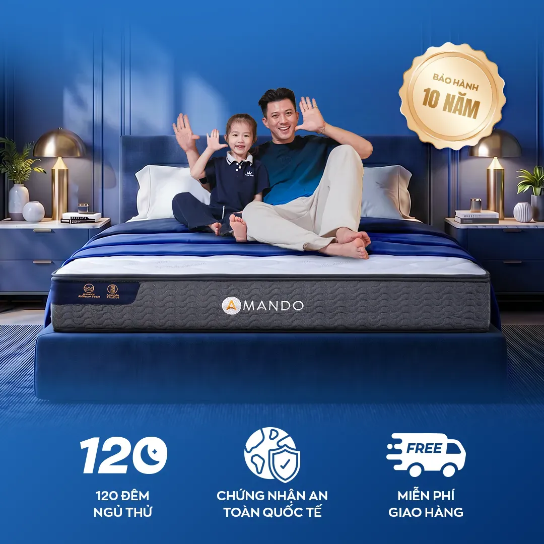 Nệm lò xo Amando Elite Original 9