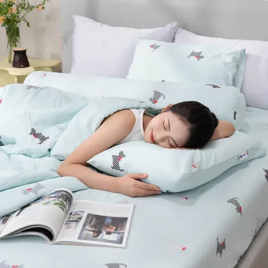 Bộ ga chun tencel Amando Celia 4 chi tiết