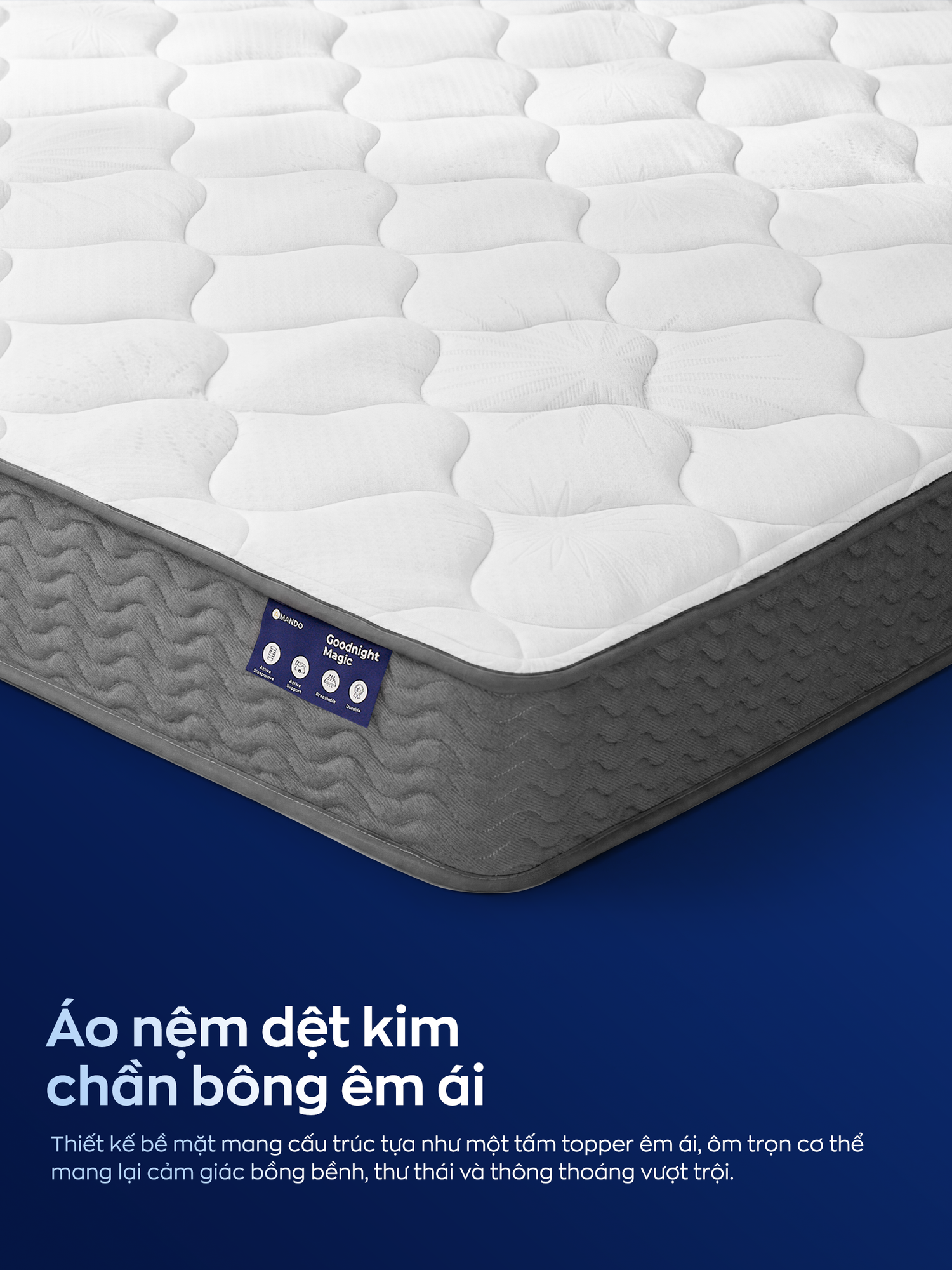 Nệm lò xo Amando Goodnight Magic 5