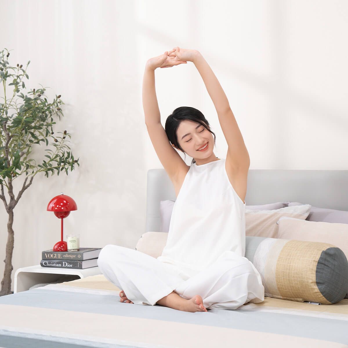 Bộ ga chun tencel Amando Celia 4 chi tiết 