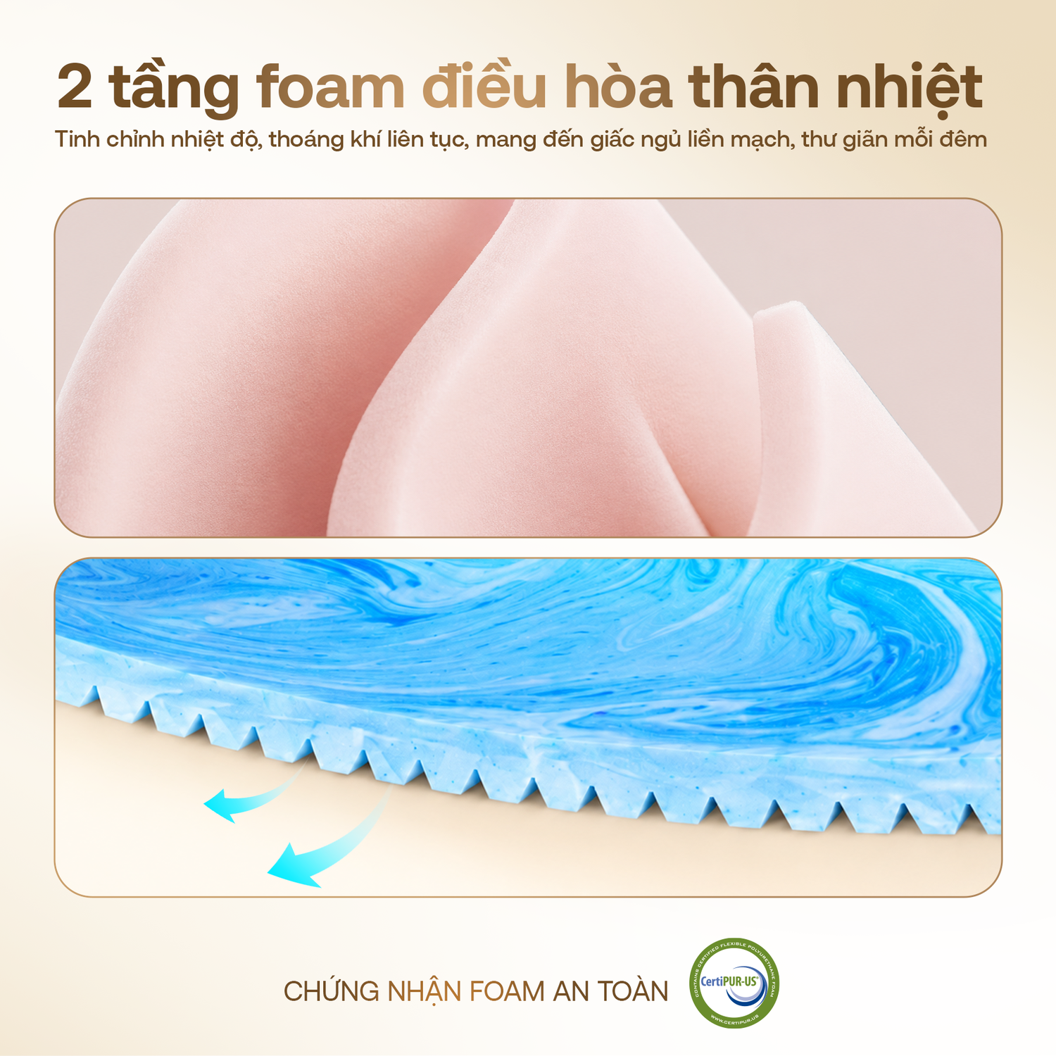 Hình ảnh giới thiệu nệm foam Comfy Lux 2.0 - 7