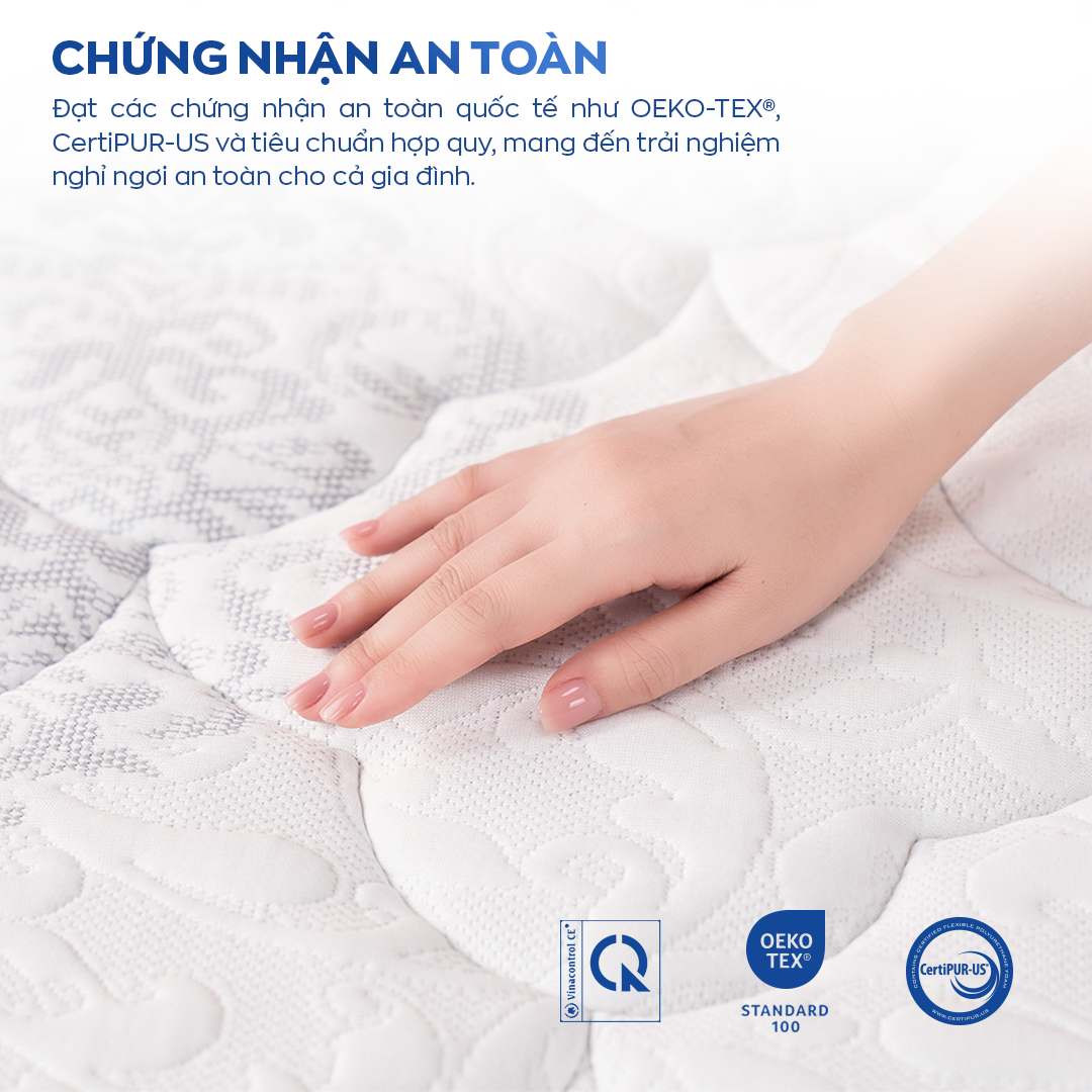Nệm lò xo Amando Elite Original 6