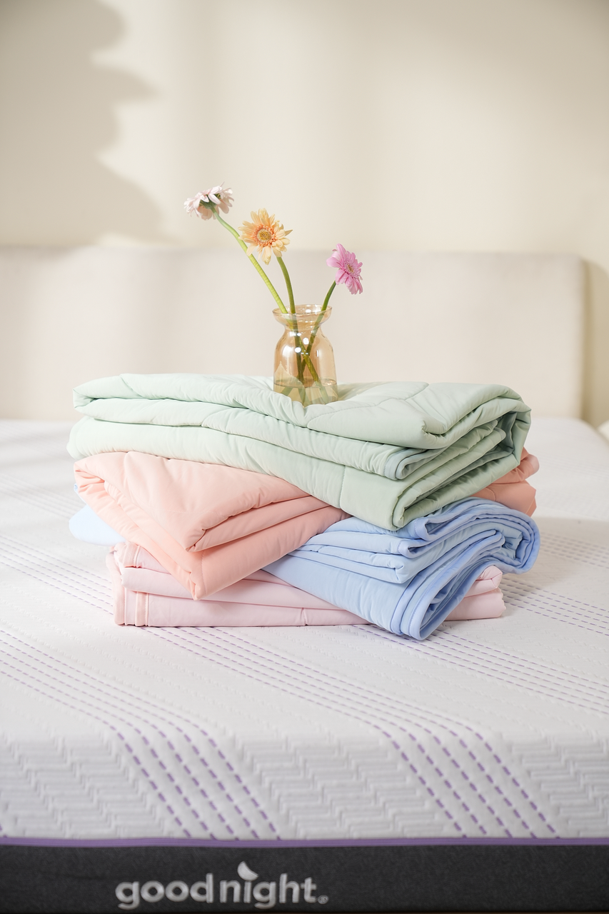 Bốn gam màu pastel của chăn SnowSilk Elite