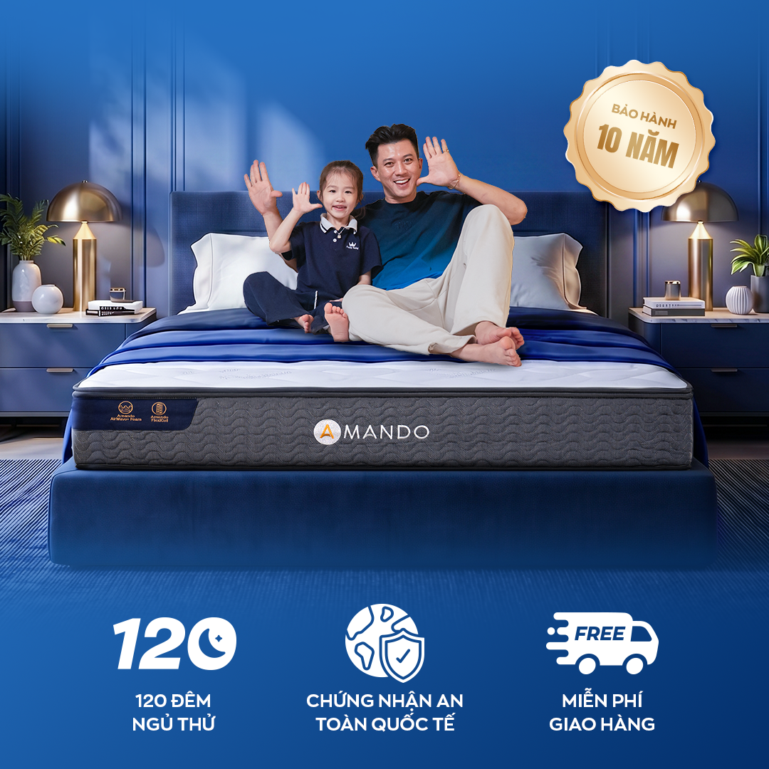 Nệm lò xo Amando Elite Original 9