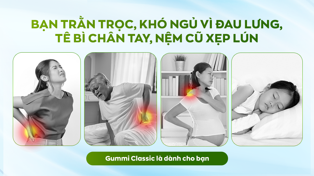 NGỦ ÊM - DẬY KHỎE, KHÔNG Ê ẨM