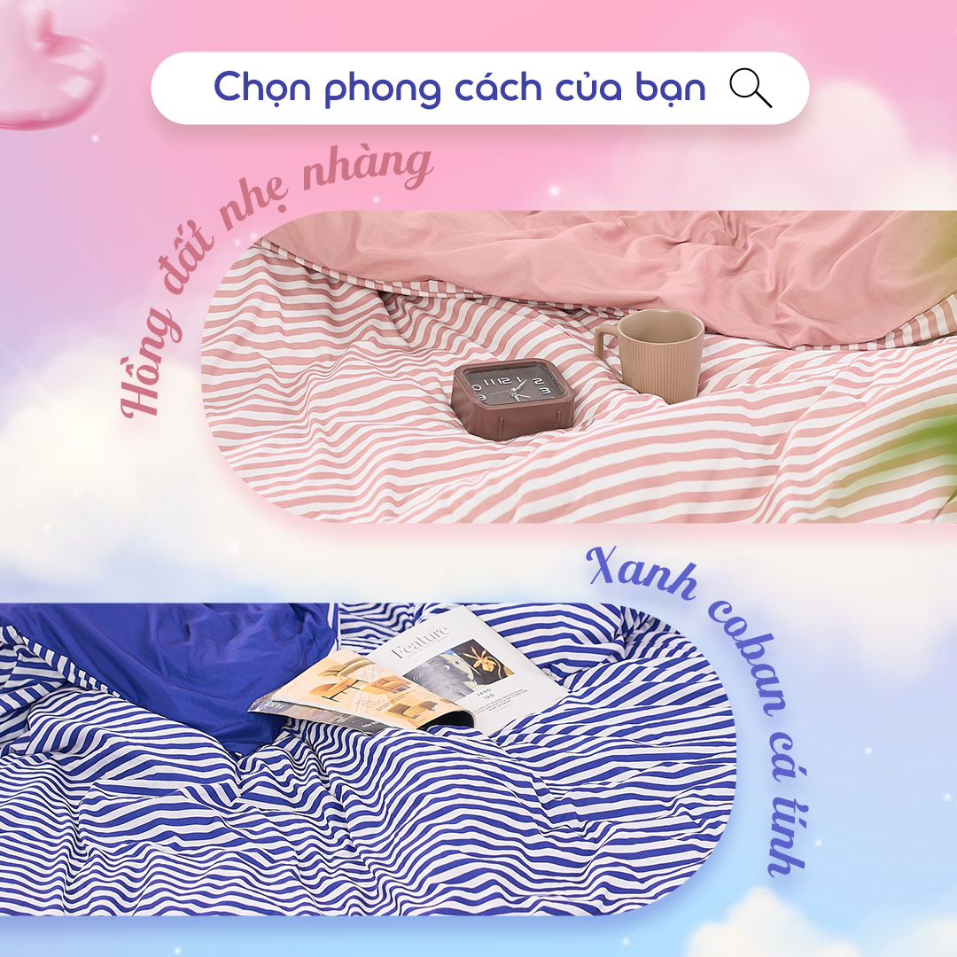Chất liệu Polyester dệt mịn mềm nhẹ và nhanh khô
