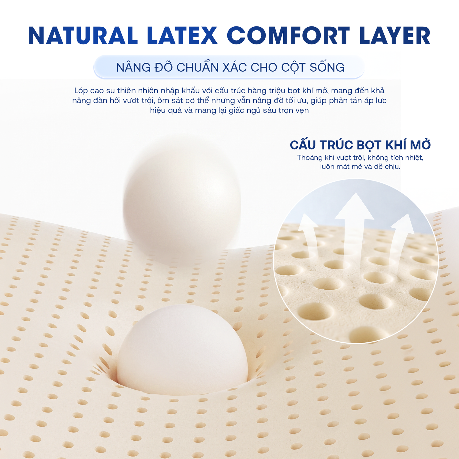 Nệm lò xo Spring Air Back Supporter Firm 3