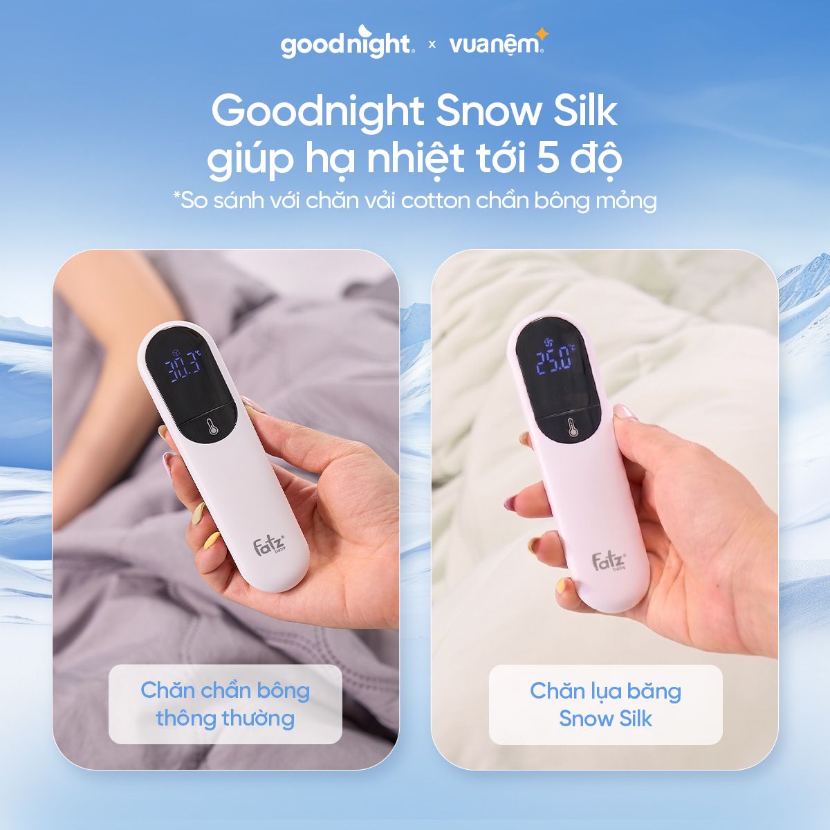 Goodnight Snow Silk Image 4