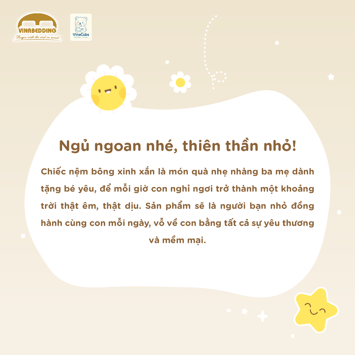 Ruột bông Microfiber êm nhẹ, nhanh khô