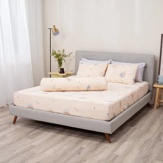 Bộ ga chun tencel Amando Celia 4 chi tiết
