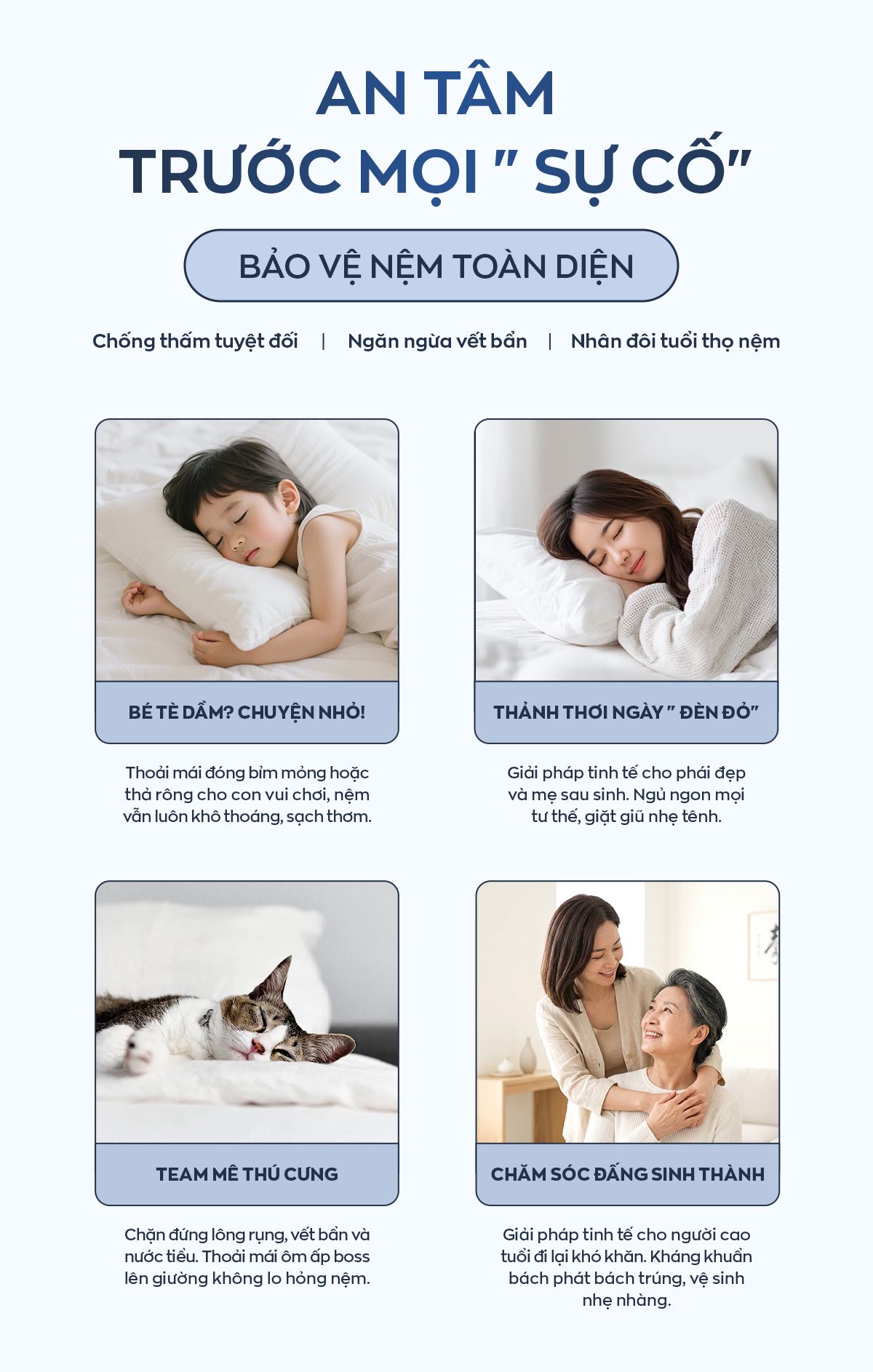 Ga chống thấm làm mát Doona Bamboo 2