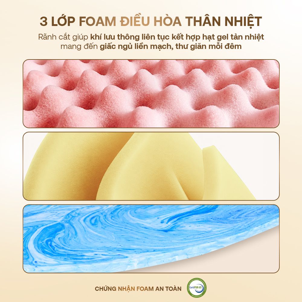 Hình ảnh giới thiệu nệm foam Comfy Lux 3.0 - 10