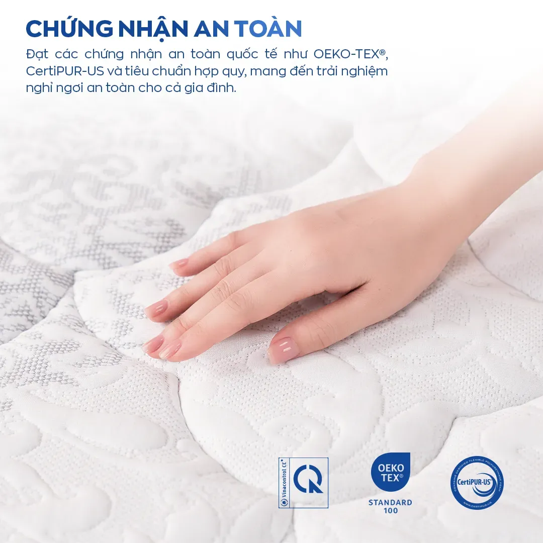 Nệm lò xo Amando Elite Original 6