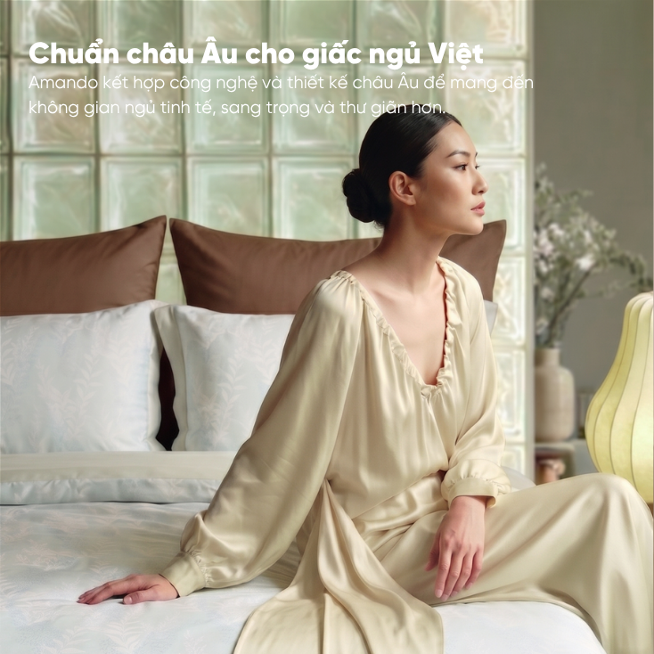 Amando công nghệ châu Âu nâng niu giấc ngủ Việt