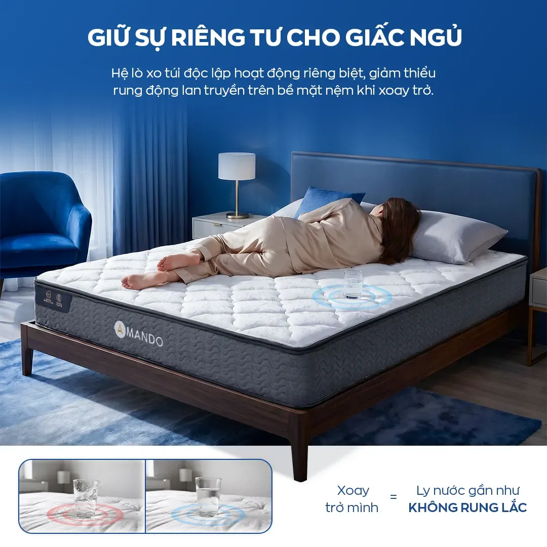 Nệm lò xo Amando Elite Original 3