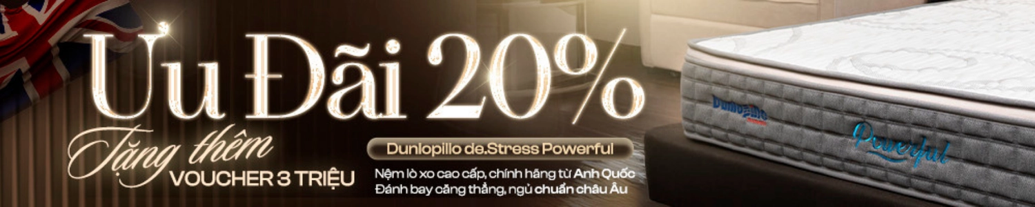 Banner thương hiệu - dunlopillo