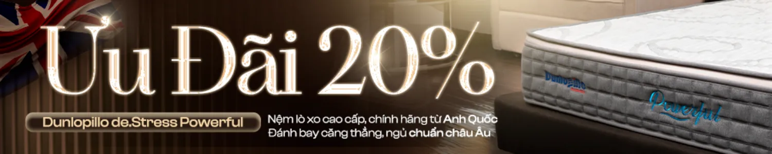 Banner thương hiệu - dunlopillo