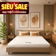 Nệm cao su Gummi 7zones nhập khẩu dày 12cm