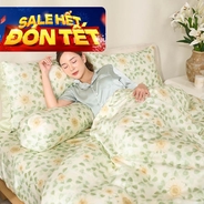 Bộ ga chun lụa tencel cao cấp Amando Bliss 4 chi tiết