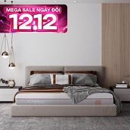 Nệm foam Comfy Lux 2.0 cao cấp kháng khuẩn kép dày 22cm